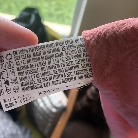 Pink / coral work blouse - Picture 5 of 5